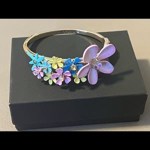 Authentic Betsy Johnson Pastel Floral Bracelet.  NWOT